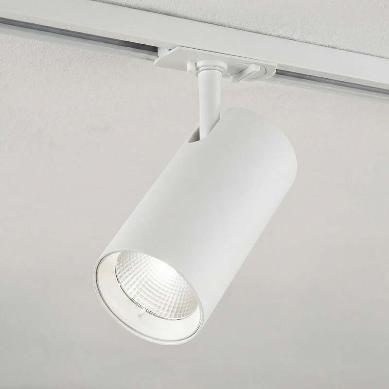 Lindby LED Schienen Spot Linaro dimmbar Aluminium CCT 3000K bis 5700K weiß Ø7cm - 4255830906091