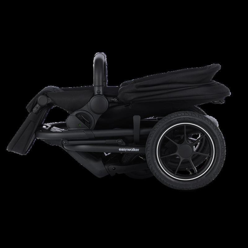 easywalker Harvey⁵ Air Kinderwagen Buggy Midnight Black Kombikinderwagen Verdeck - 2000584758838