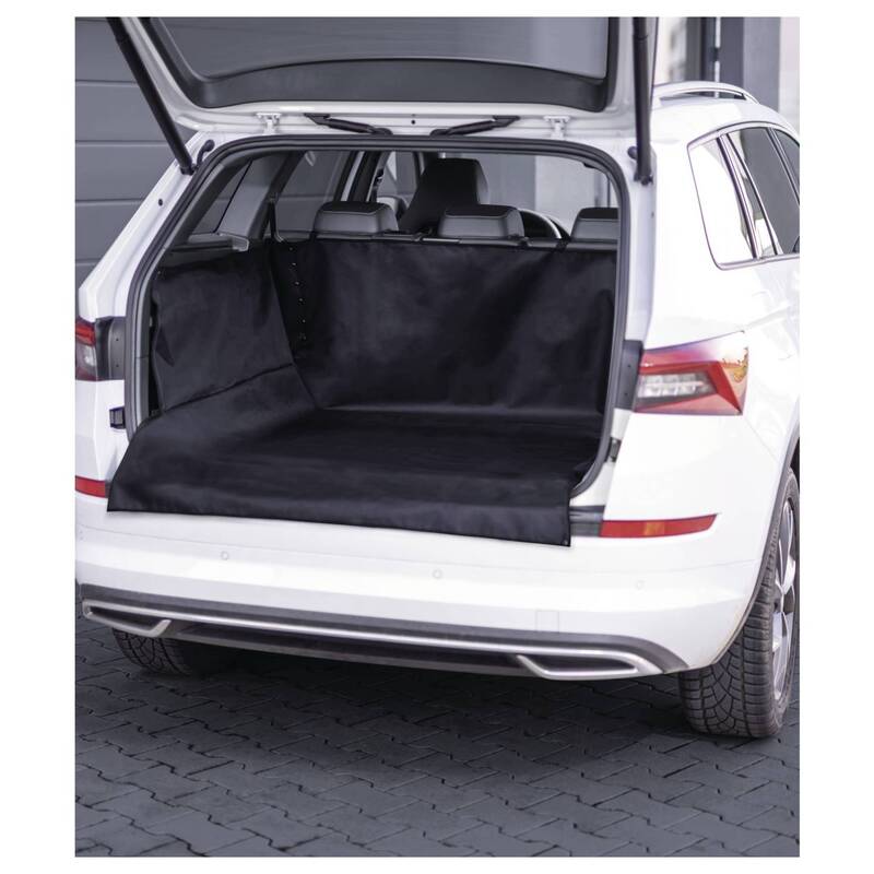 Cartrend Kofferraumdecke Polyester schwarz 92x260x280mm Schutzdecke für Hunde - 4038373001696