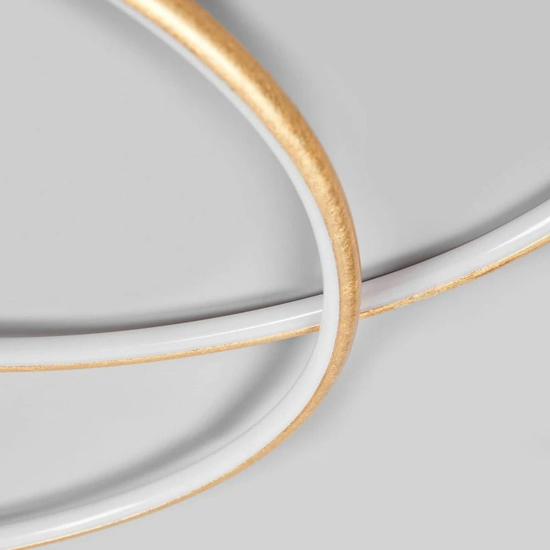 Lindby Deckenleuchte Deckenlampe LED Joline gold Metall Kunststoff Wohnraum Bele - 4251096529043