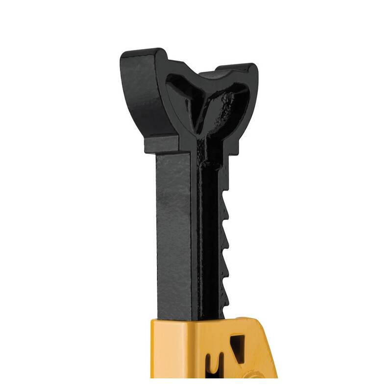 CAT Klinkenständer 3t Wagenheber Gelb 29,85-42,86cm Tragkraft 3 Tonnen stabil - 4710025145483
