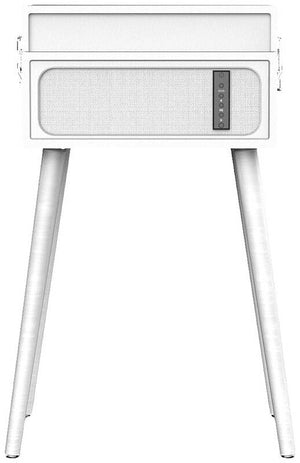 B-Ware RYGHT ALTO USB-Plattenspieler Vinyl Bluetooth Lautsprecher weiß Retro Design530