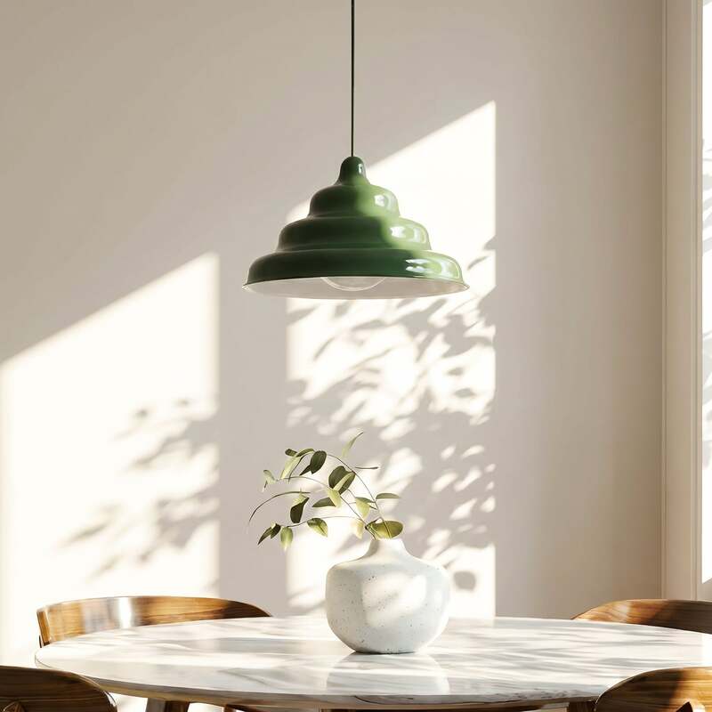 Fala Pendelleuchte Hängelampe grün Glas Esszimmer skandinavisches Design - 5904798658878