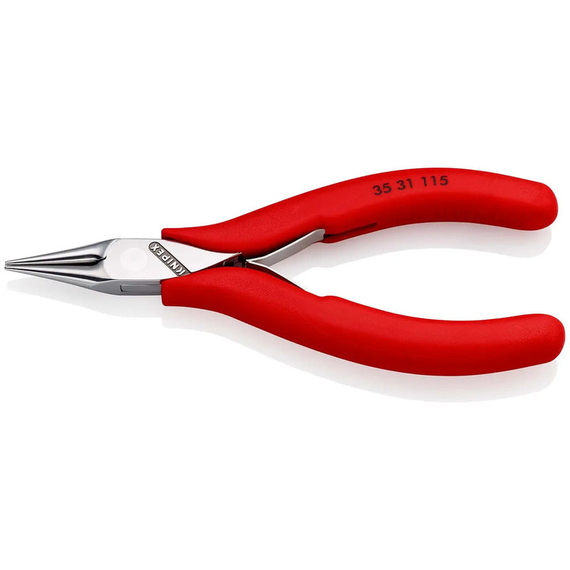 Knipex Elektronik-Greifzange Präzisionszange 35 31 115 rutschhemmend 115mm Stahl - 4003773016762