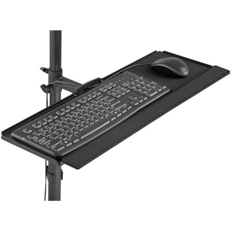 Digitus Mobile Workstation Schwarz für Monitore 17-32 Zoll VESA 75x75 100x100 - 4016032457435