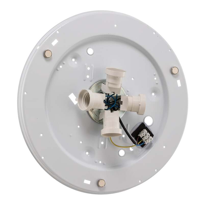 TK Lighting Deckenleuchte Rondo LED Lampe dimmbar dunkelgrau Ø45cm 4-flammig - 5901780510886