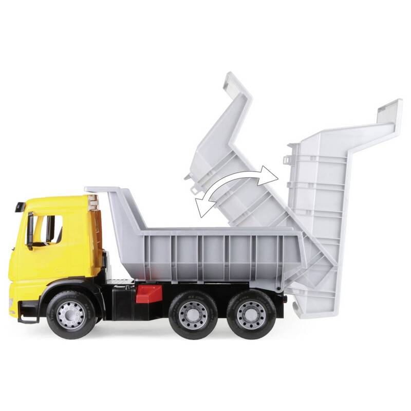 Lena GIGA TRUCKS Muldenkipper Arocs Spielzeuglaster Baustellenspielzeug Kipper - 4006942810994