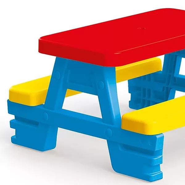 Dolu Kindertisch mit 4 Bänken aus Kunststoff für Kinder ab 2 Jahren - 8690089030085