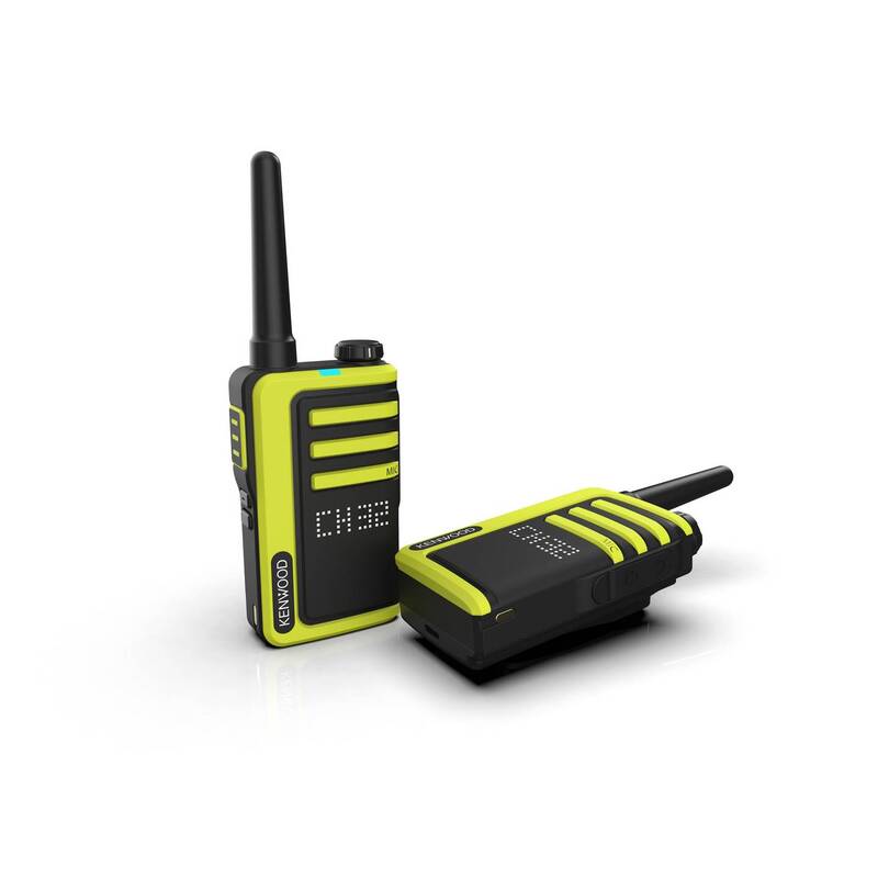 Kenwood PMR Funkgerät UBZ-LJ9 Tragbar 32 Kanäle 446 MHz Schwarz 6000m Reichweite - 19048232373