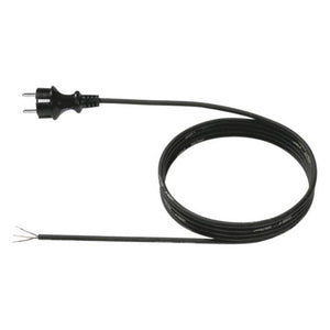 B-Ware Bachmann Stromkabel Zuleitung  Kabel H07RN-F 3G1,0 Schwarz 5 m 4 STÜCK