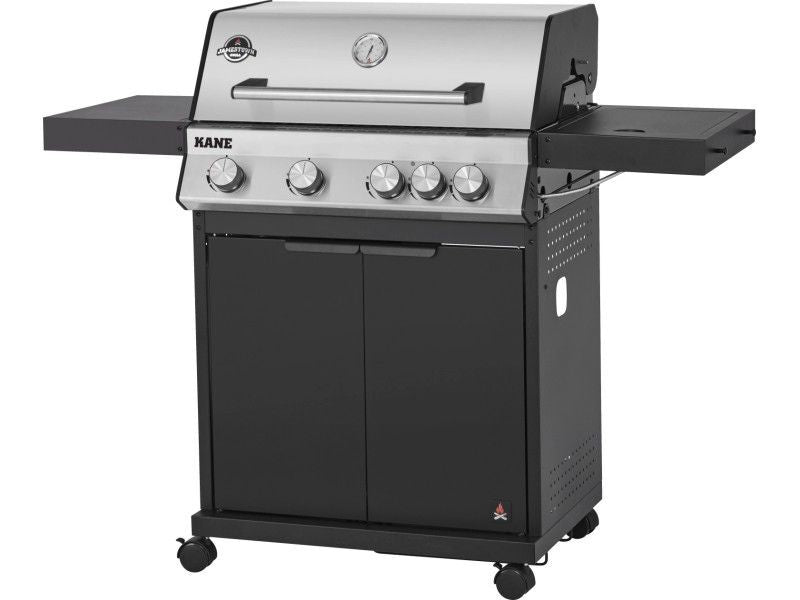 Jamestown-Grill Kane 4 Gasgrill 4-Brenner Seitenkocher 15kW Grillgerät BBQ - 4007873219498