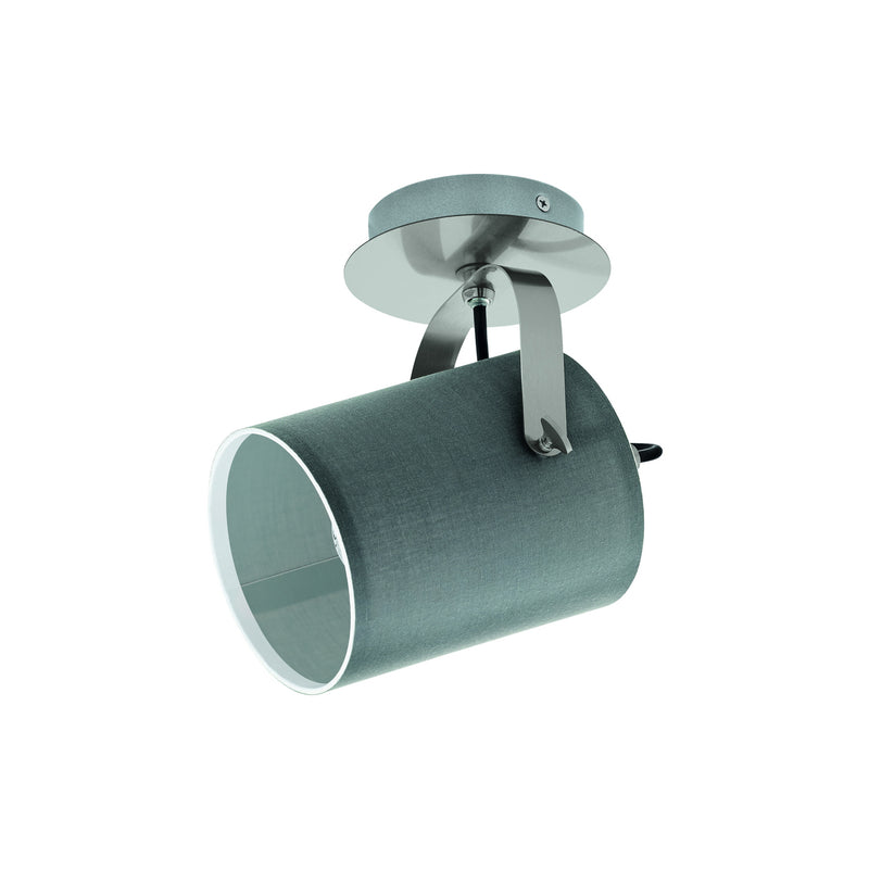 Eglo Deckenlampe Villabate LED Lampe Leuchte dimmbar grau nickel Ø12cm 1xE27 10W - 9002759981389