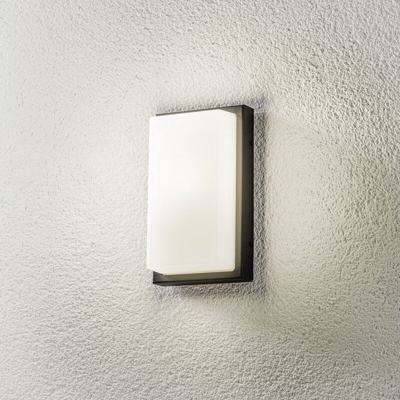LCD AußenWandleuchte Gartenleuchte Sensorleuchte Terrassenlampe Außenleuchte E27 - 8033239484169