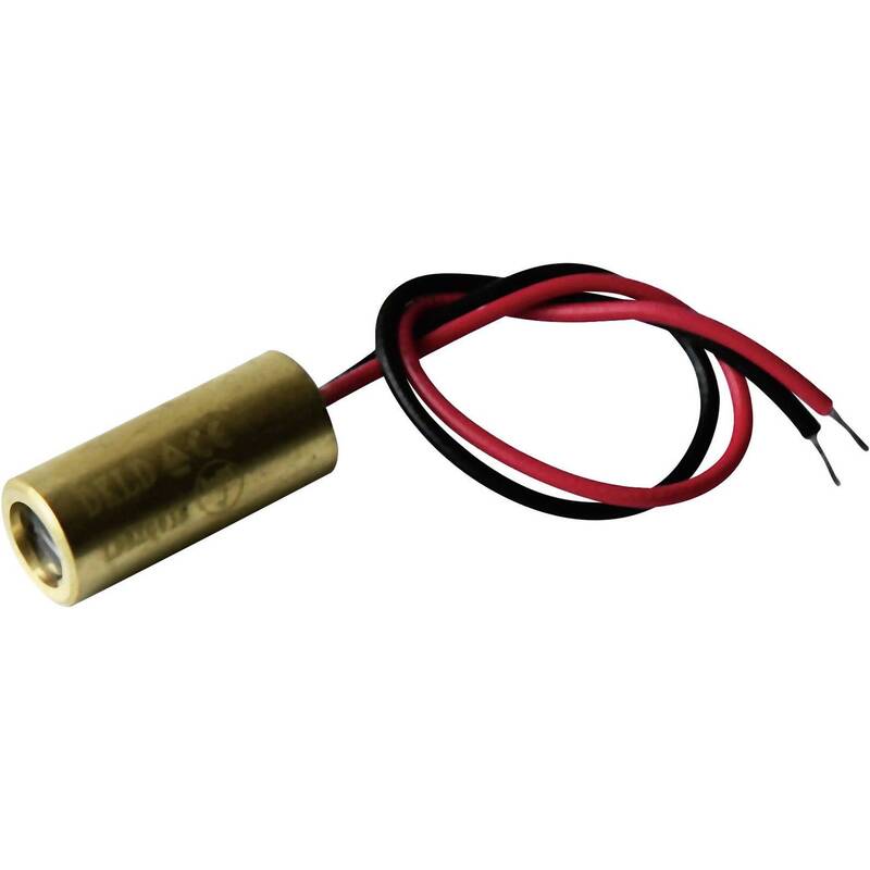 Lasermodul LFL650-5-12(9x20)90 Linie Rot 5 mW Laserfuchs Laser- 7 STÜCK - 4260129041001