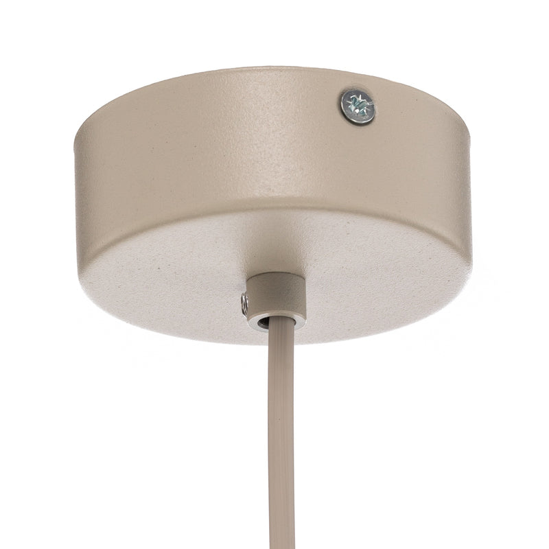 TK Lighting Hängeleuchte Pendelleuchte Cono LED Lampe dimmbar beige Ø27cm - 5901780566319