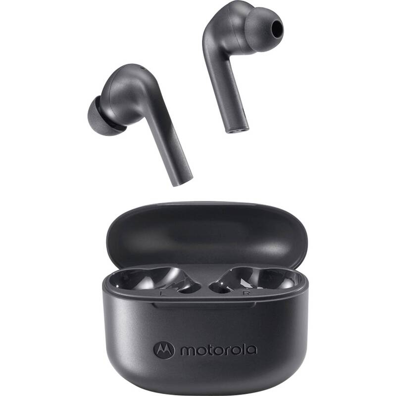 Motorola MOTO BUDS 065 In Ear Headset Bluetooth Stereo mit Mikrofon schwarz IPX4 - 5055374716236