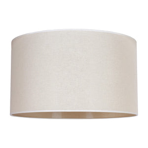 B-Ware Duolla Lampenschirm Schirm Roller Baumwolle beige Ø 40 cm Höhe 22 cm Ersatz