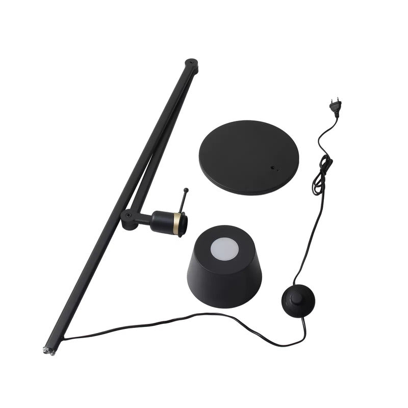 Lucande Stehleuchte Silka Höhe 173 cm schwarz Metall Stehlampe Lampe Leuchte E27 - 4251911778731