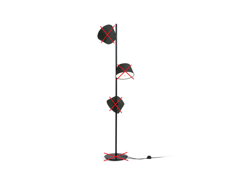 Marset Tam Tam P3 Stehleuchte Standlampe Lampe cremeweiß Möbel SIEHE TEXT/FOTO - 8200900096790
