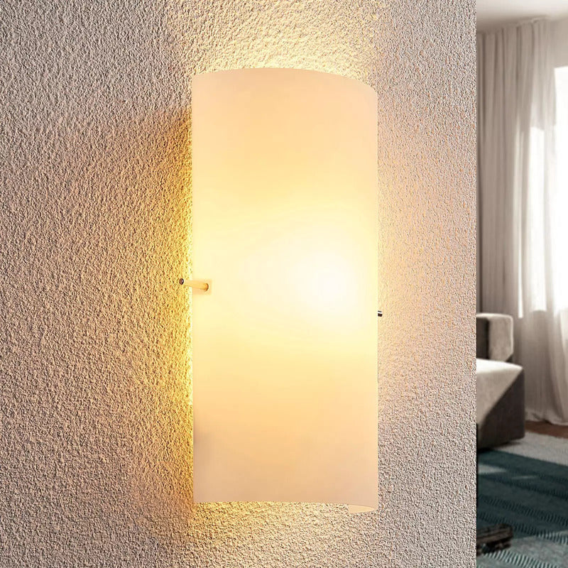 Lindby Tuli Wandleuchte Wandlampe Leuchte Lampe E14 gefrostet 1xE14 40W LED Glas - 4251096526936