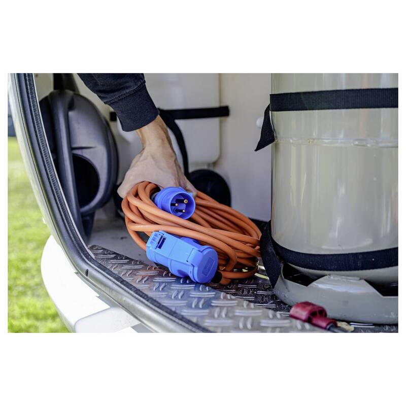Brennenstuhl CEE Zubehör Camping Adapterleitung 230V IP44 H07RN-F 3polig orange - 4007123679348