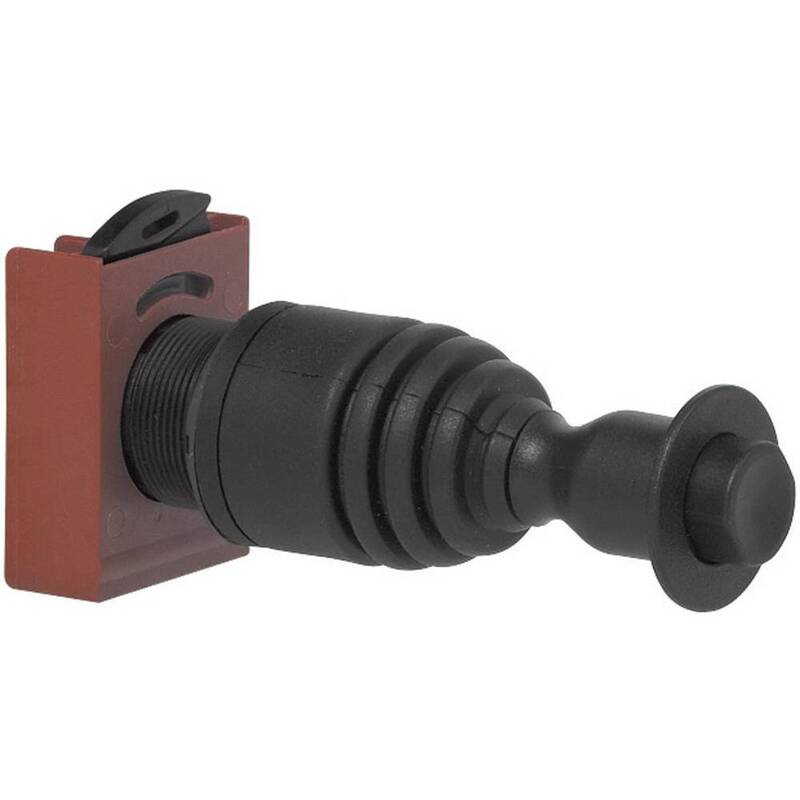 BACO Joystick Schalter BALMV2F LMV2F Befestigungsadapter Schwarz 22,3 mm IP65 - 3245062239938