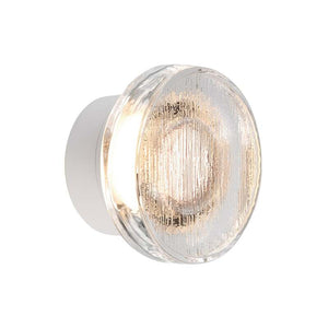 B-Ware Marset Außenwandleuchte Roc LED Lampe Gartenleuchte dimmbar weiß Ø17cm IP65