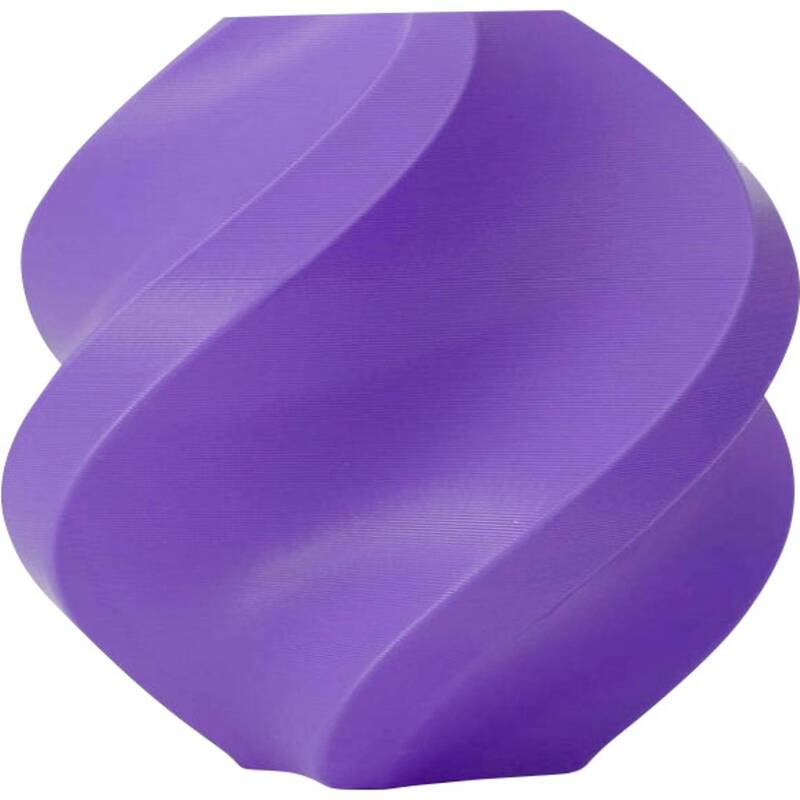 BambuLab Filament 3D Drucker Druckmaterial PLA 1.75 mm Basic Refill Violett 1 kg - 6975337037378