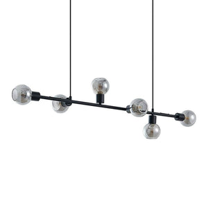 B-Ware Lindby Biscala Led Pendelleuchte Leuchte Lampe Deckenlampe E14 Schwarz Rauch301
