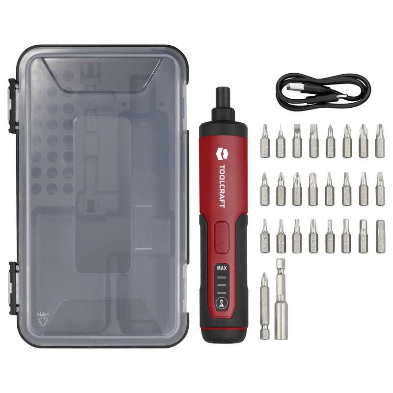 Toolcraft Akku-Stabschrauber 3.6V 1500mAh Li-Ion Schrauber inkl. Koffer 590g - 4064161331010