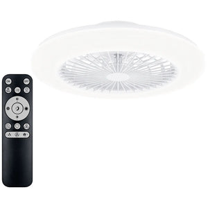 B-Ware Philips Amigo Deckenventilator 25W 590mm Weiß mit Beleuchtung fernbedienbar