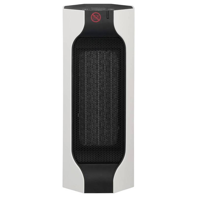 Sygonix PTC-Heizgerät 1800 W mit Timer und Überhitzungsschutz, weiß - 4064161407517