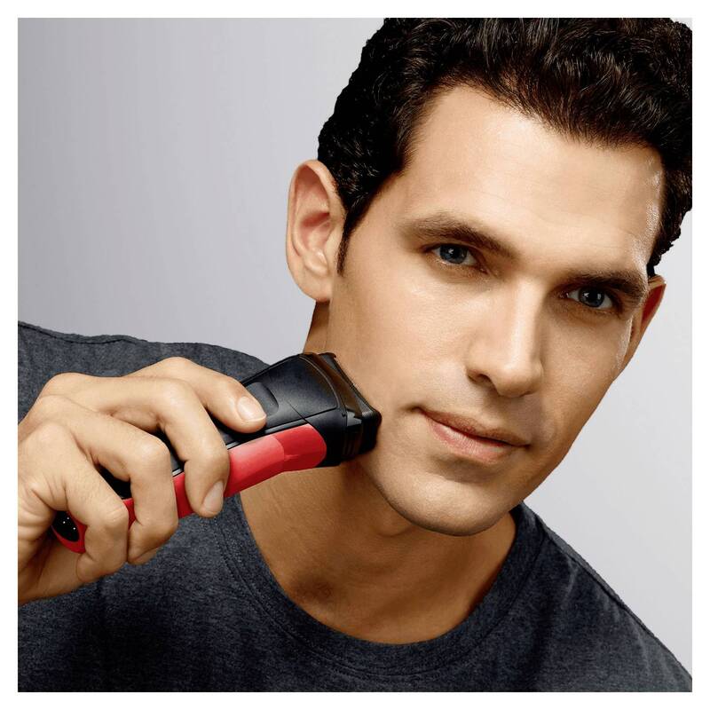 Braun Series 3 300s Folienrasierer rot Herrenrasur sanft präzise - 4210201163343