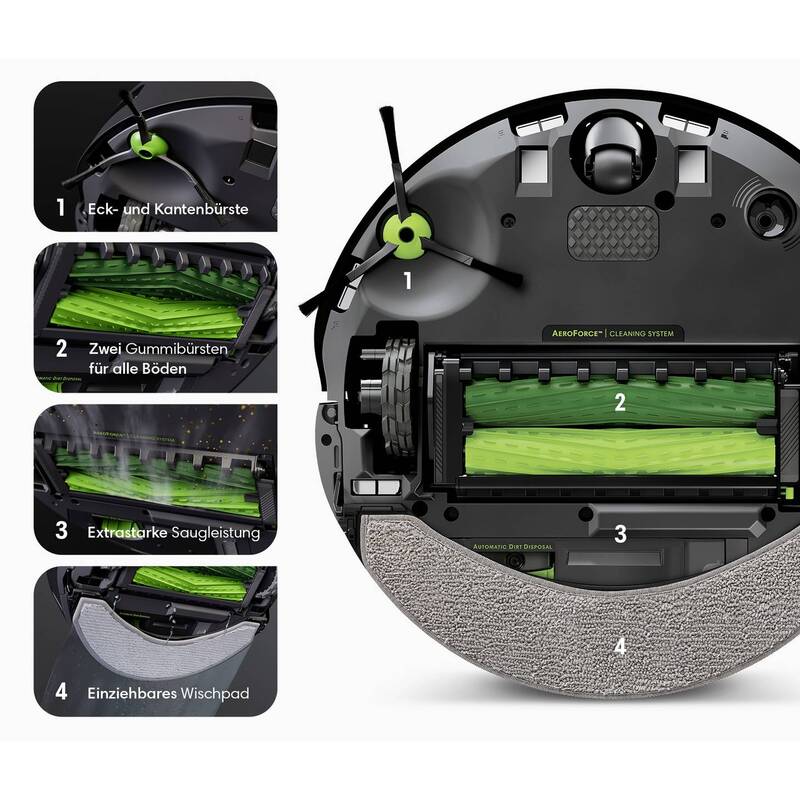 iRobot Roomba Combo j7 C715840 Wischroboter Sauger Saugroboter SIEHE TEXT/F976 - 5060629989907