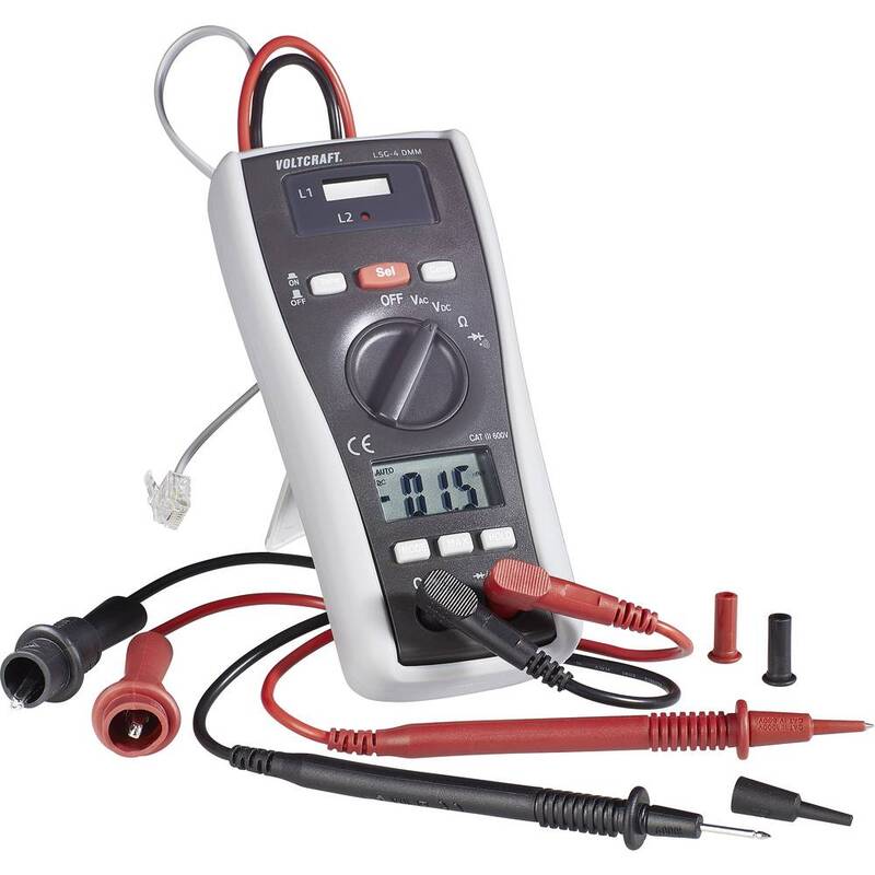 Voltcraft LSG-4 Leitungssucher Tonsignal Kabelsucher Stromkabelsucher - 4053199991488