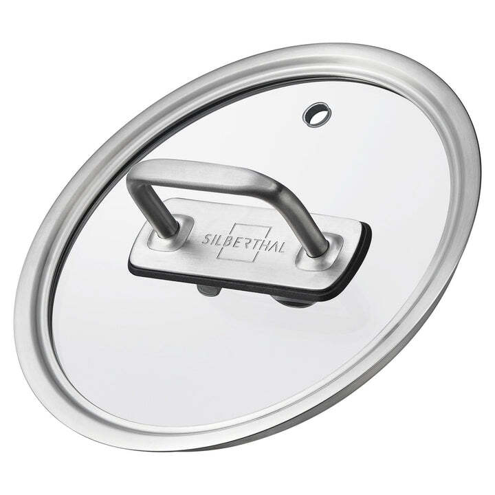 SILBERTHAL Glasdeckel Topf Deckel Bratpfanne Kochdeckel 16 cm 2 STÜCK - 4260470463149