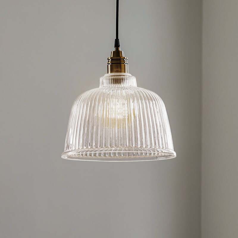 Euluna Hängeleuchte Leana Glas klar LED Hängelampe Lampe Leuchte SIEHE TEXT/FOTO - 4251911796230
