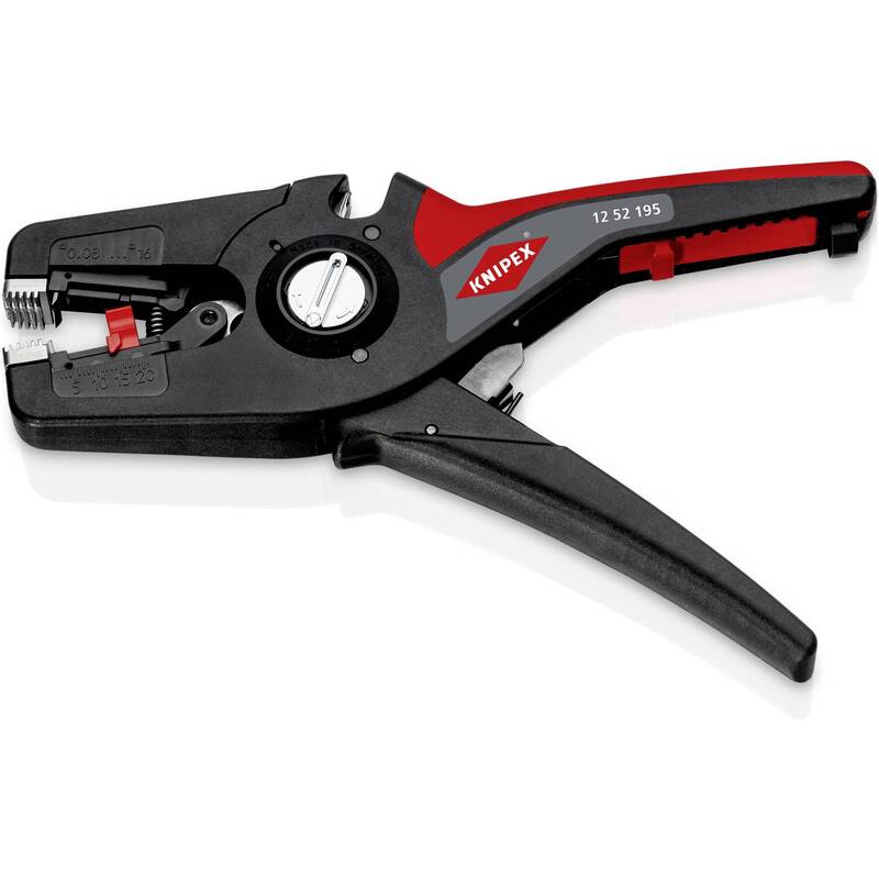 Knipex Abisolierzange Automatische PreciStrip 16 12 52 195 Kabelschneider - 4003773085829