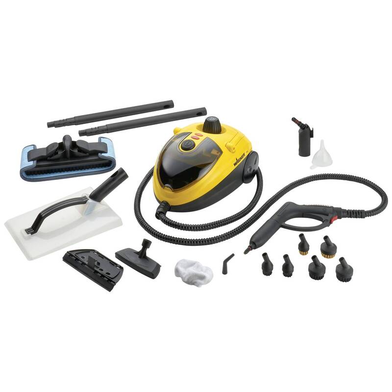 Wagner Power Steamer 915e EU Dampf-Reiniger 1500 W Gelb Schwarz SIEHE TEXT/FOTO - 4004025130236