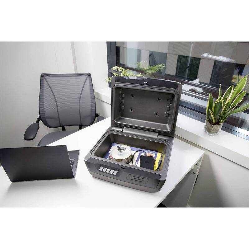 Master Lock Feuerschutztresor P56069 CHW30300EURHRO Zahlenschloss 10l anthrazit - 0071649308758