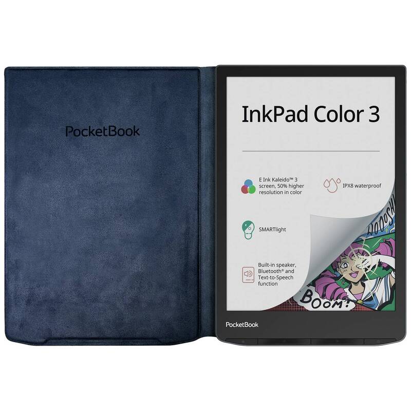 PocketBook Charge eBook Cover Tasche Hülle Reader Dunkelblau InkPad 4 Color 2/3 - 7640152097034