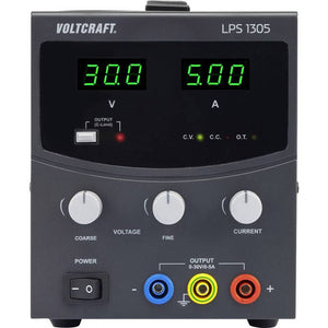 B-Ware VOLTCRAFT LPS1305 Labornetzgerät 0-30V 5A 150W Desktop 4mm Buchsen
