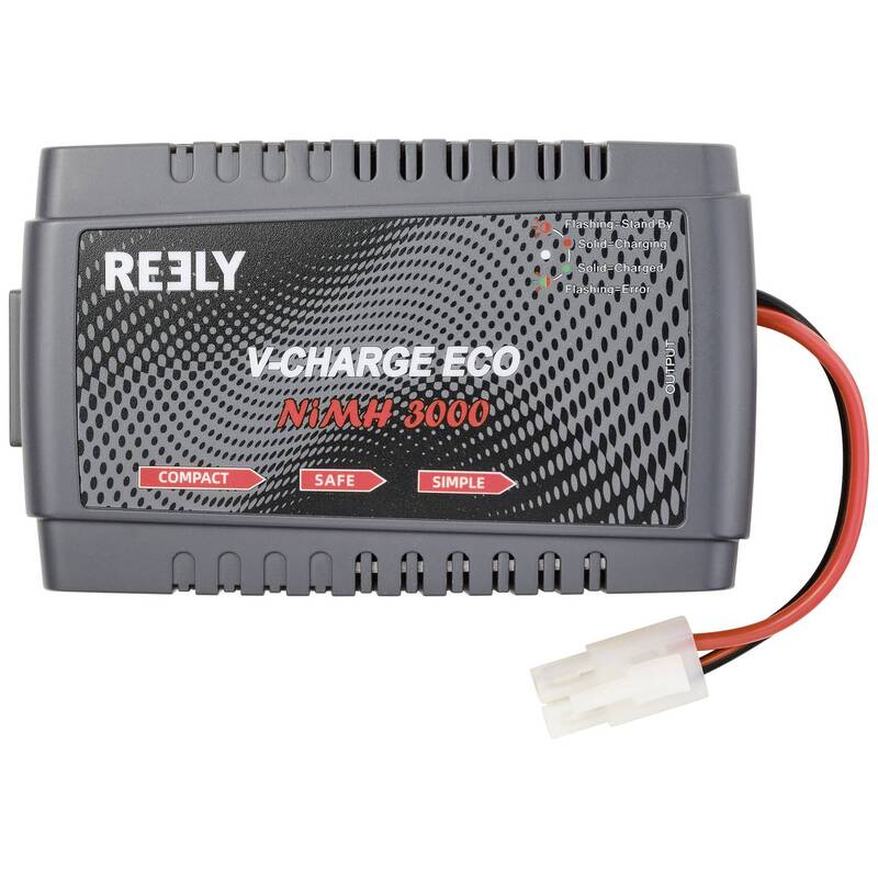 Reely V-CHARGE ECO NiMH 3000 Modellbau-Ladegerät Akku Ladegerät 230 V 3 A NiMH - 4064161221113