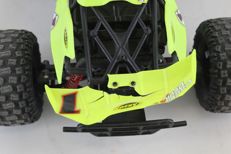 CARSON Modellsport R/C Spielzeugauto Cage Devil XL Gelb 30 km/h 2.4 GHz 25 Min. - 4005299007583