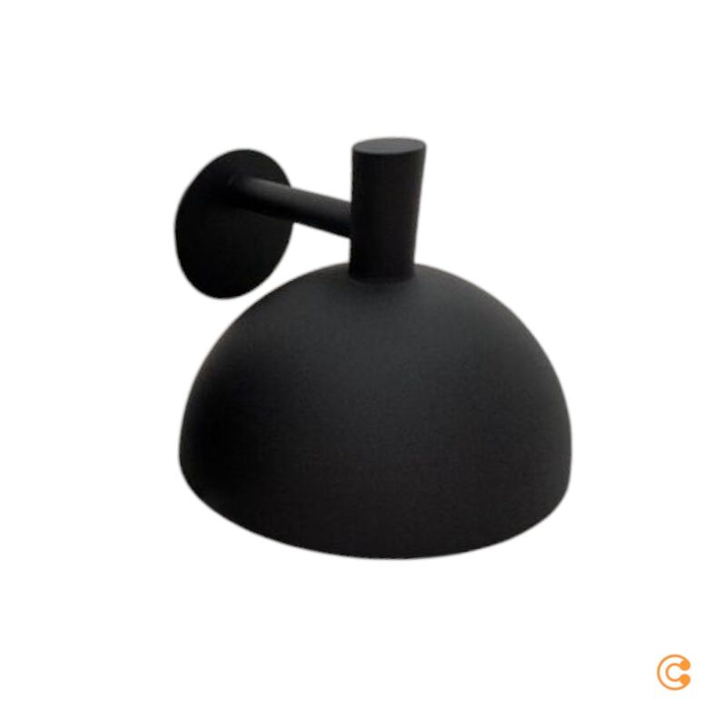 Außenwandleuchte Arki schwarz LED Gartenlampe Wandleuchte dimmbar IP54 Ø35cm - 5704924004667