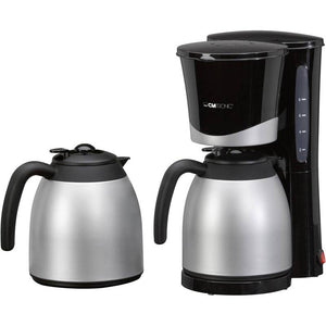 B-Ware Clatronic Kaffeemaschine Filterkaffeemaschine Isolierkanne 870W schwarz 10Tassen