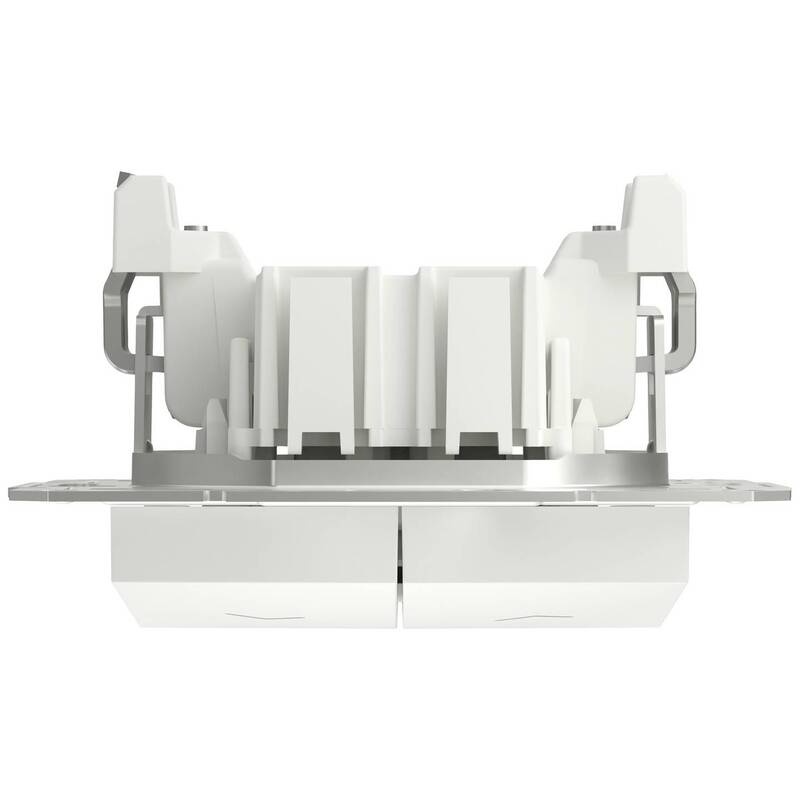 Schneider Electric Rollladenschalter Asfora EPH1370521D 250VAC 10A Weiß IP20 - 3606486875582