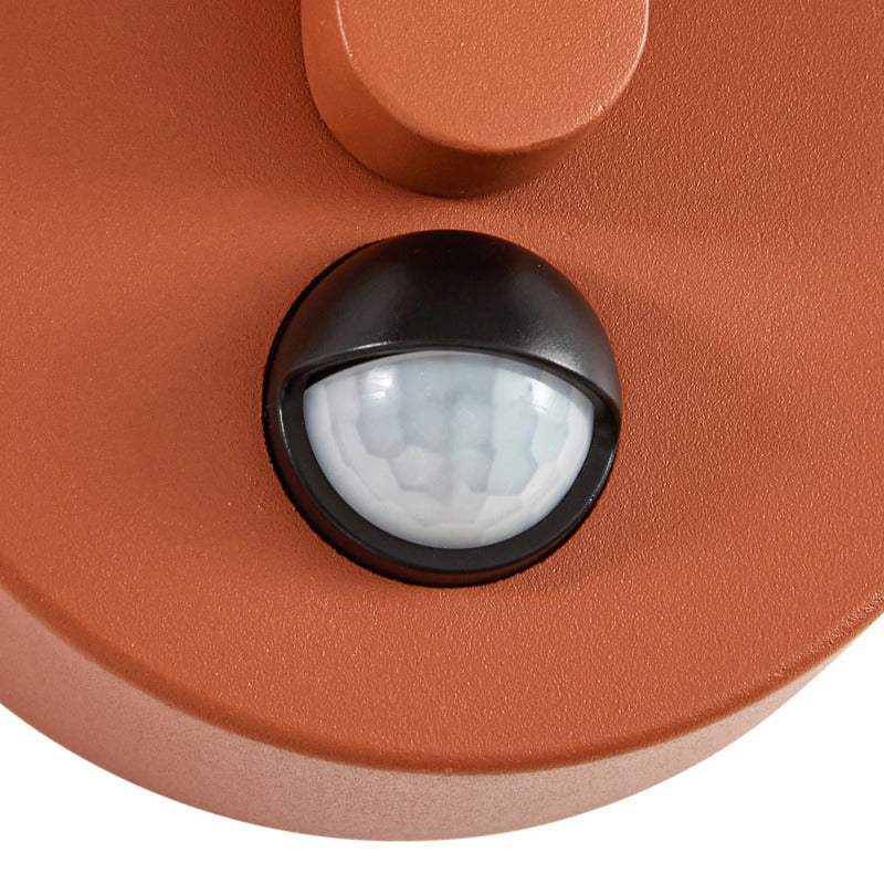 Lindby Außenwandleuchte Capelo LED Gartenlampe Wandleuchte terrakotta IP65 80cm - 4255830914089