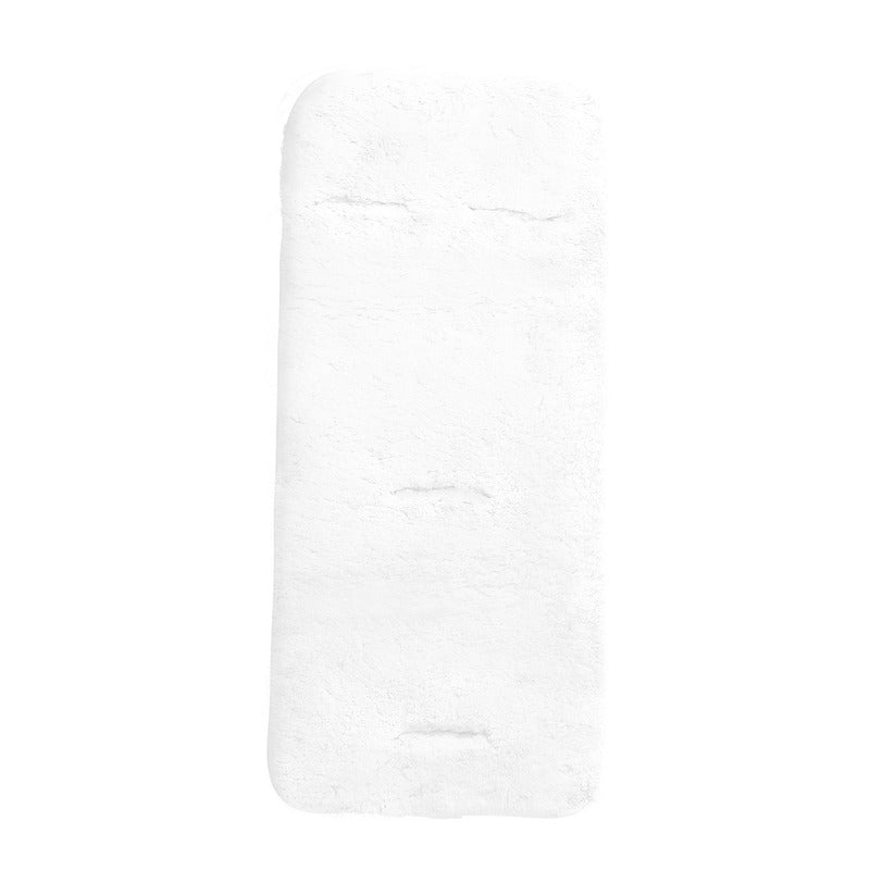 Odenwälder Auflage Fellauflage Lammfellauflage Kinderwagenauflage Weiß 33x71 cm - 4005226110133