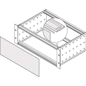 B-Ware SCHROFF EMV-Dichtung Kontaktstreifen 24560235 Dichtung 2 St Schwarz